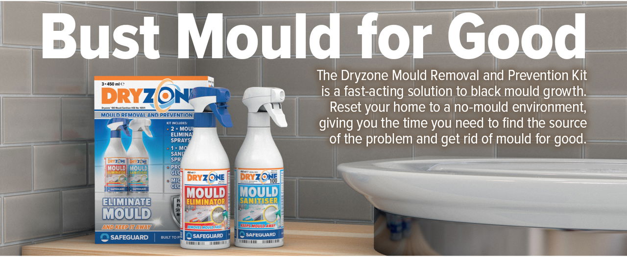 Bust mould for good with the Dryzone Mould Removal & Prevention Kit