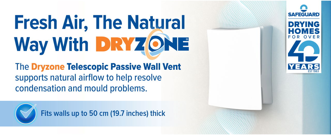 Dryzone Passive Wall Vent desktop 1
