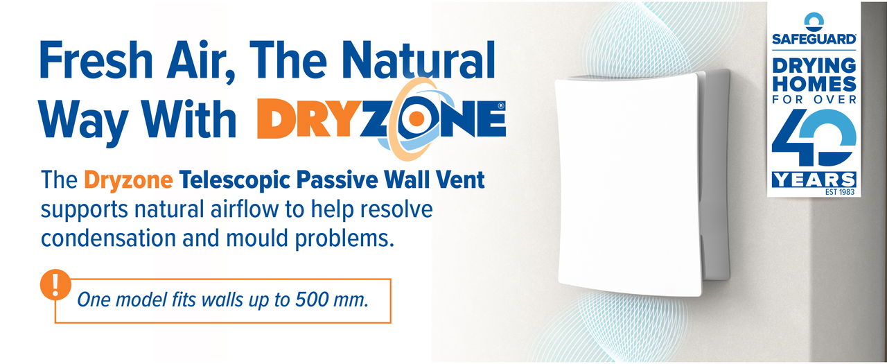 Dryzone Passive Wall Vent desktop 1