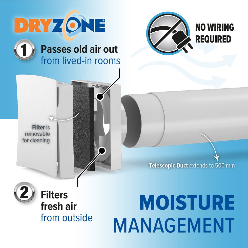 Dryzone Passive Wall Vent main 4