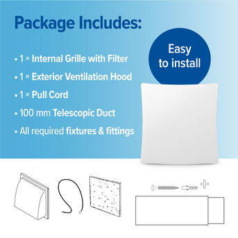 Dryzone Passive Wall Vent main 6