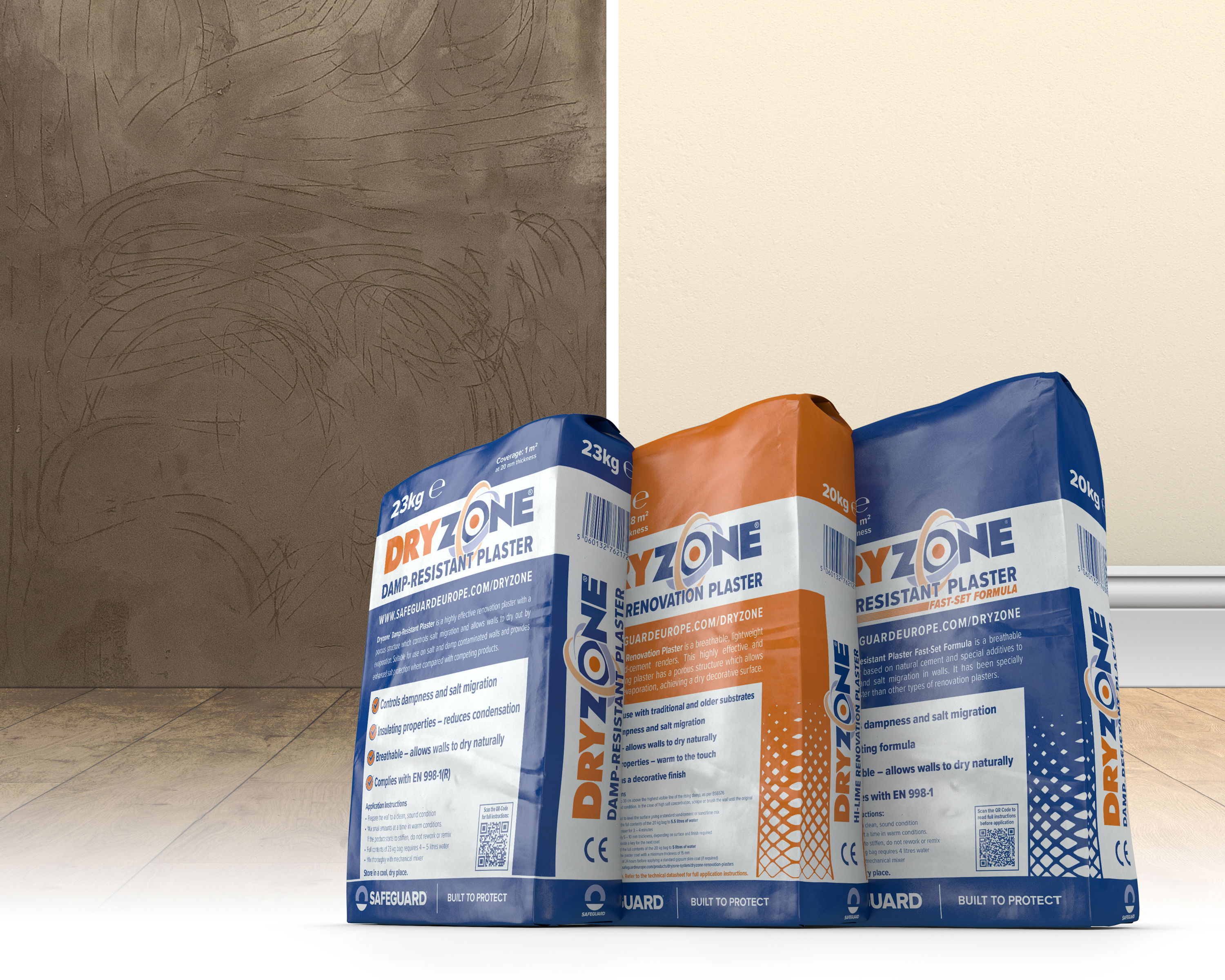 Dryzone Renovation Plaster Range in House Renovation