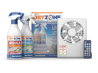 Dryzone Continuous Running dMEV fan and Mould Kit (white b/g)