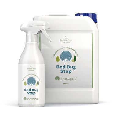 Inoscent Bed Bug Stop AST 5L and 500ml (white b/g)