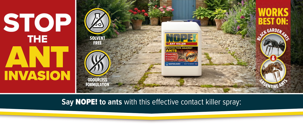 Stop the ant invasion with NOPE! Ant Killer 5L