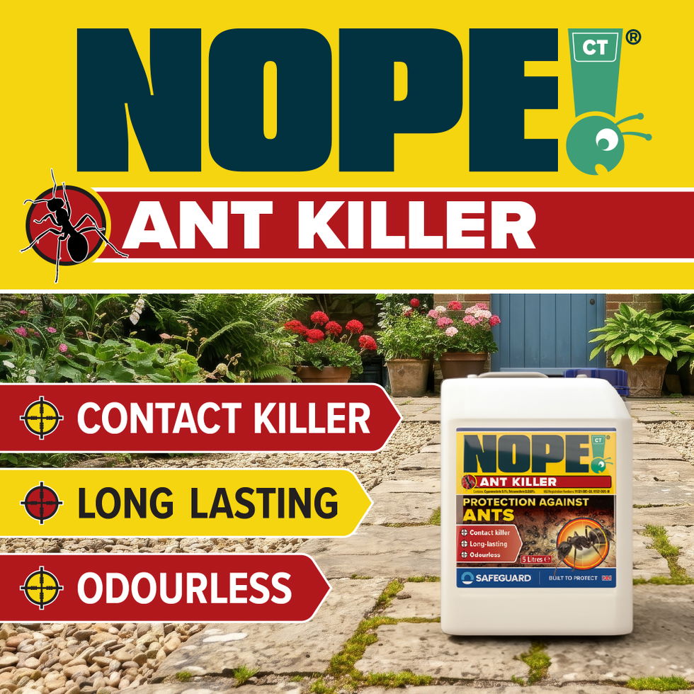NOPE! is a long-lasting and odourless contact killer.