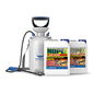 NOPE! Ant Killer 2 x 5 Litres cans and 5 Low-Pressure Pump-Action Pressure Sprayer (white b/g)