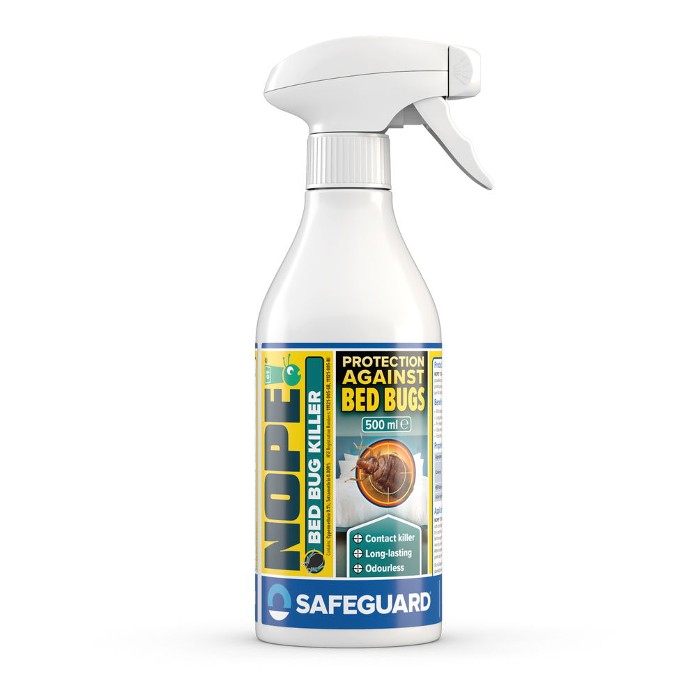 NOPE BED BUGS BOTTLE HERO NEW