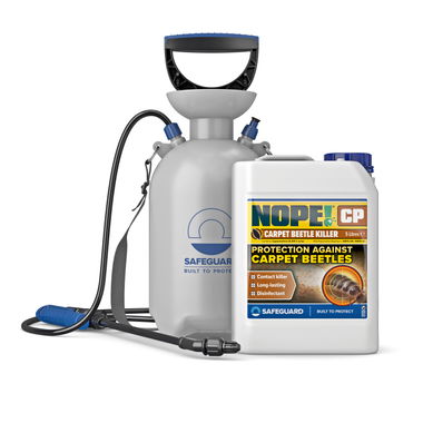 5L Pressure Sprayer with NOPE! Carpet Beetle Killer