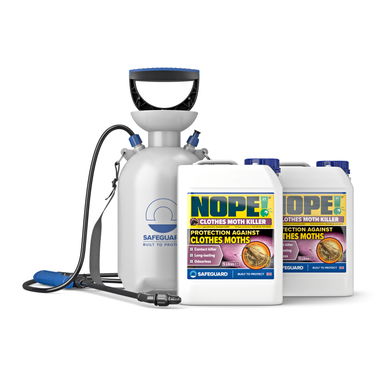 NOPE CP Clothes Moth Killer 2 x 5 Litres and Sprayer