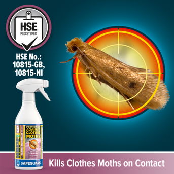 NOPE! CP kills clothes moths on contact