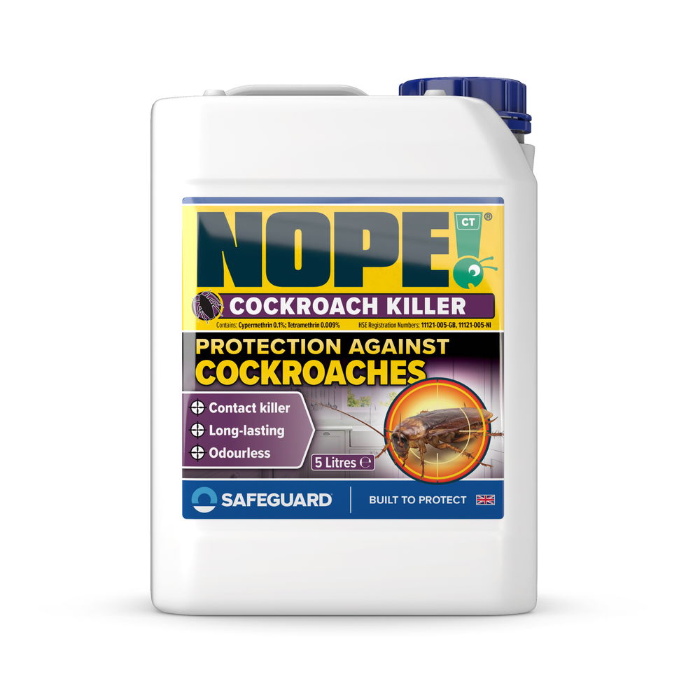 5L NOPE! Cockroach Killer AST (white b/g)