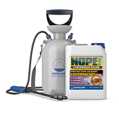 5L sprayer with NOPE! Cockroach Killer