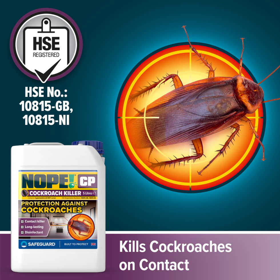 NOPE CP Cockroach 5 litre spray supporting images 2