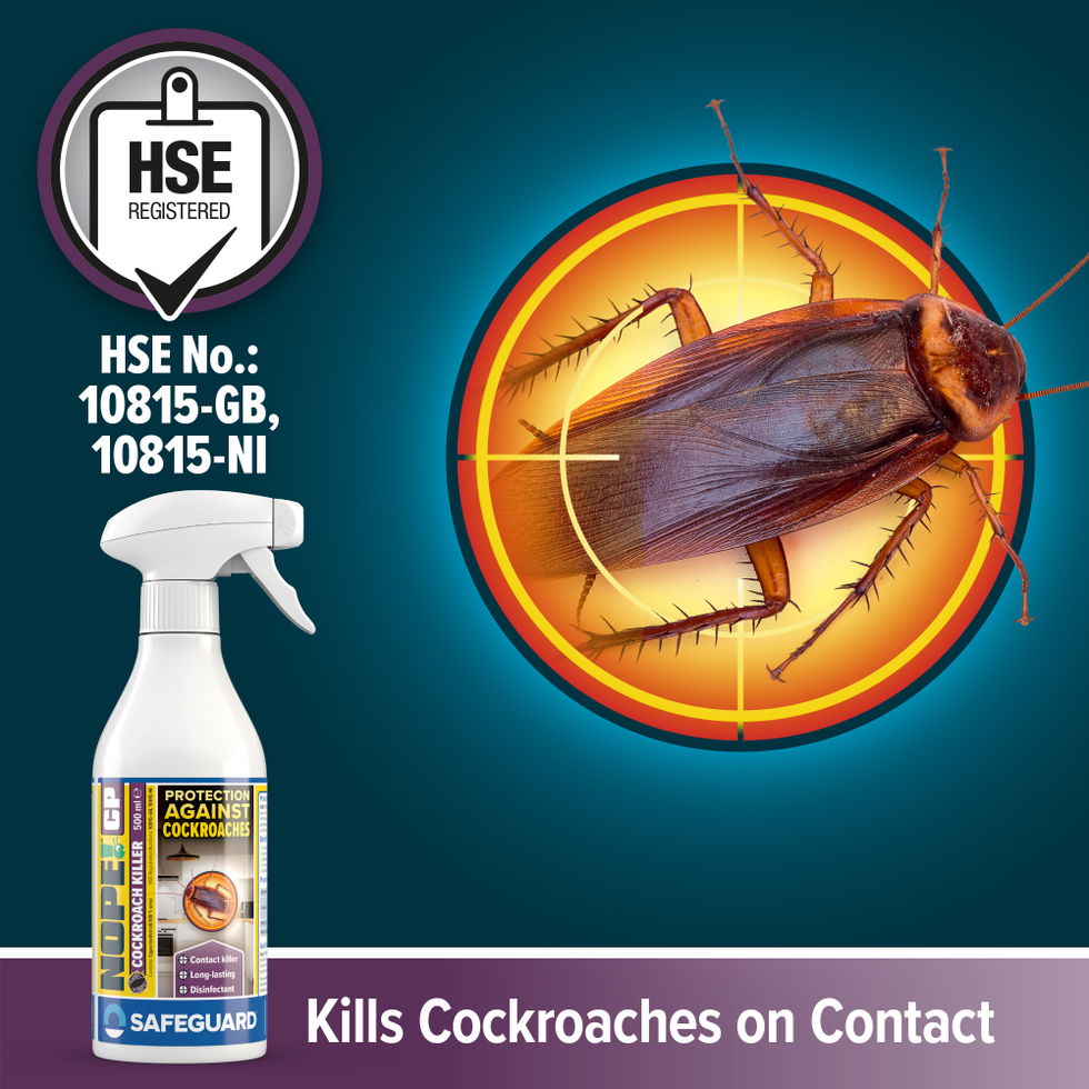 NOPE CP Cockroach 500ml spray supporting images 2