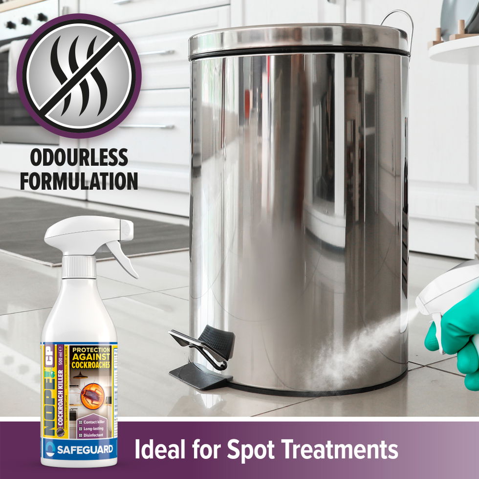 NOPE CP Cockroach 500ml spray supporting images 5