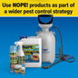 Use NOPE! products as part of a wider pest control strategy.