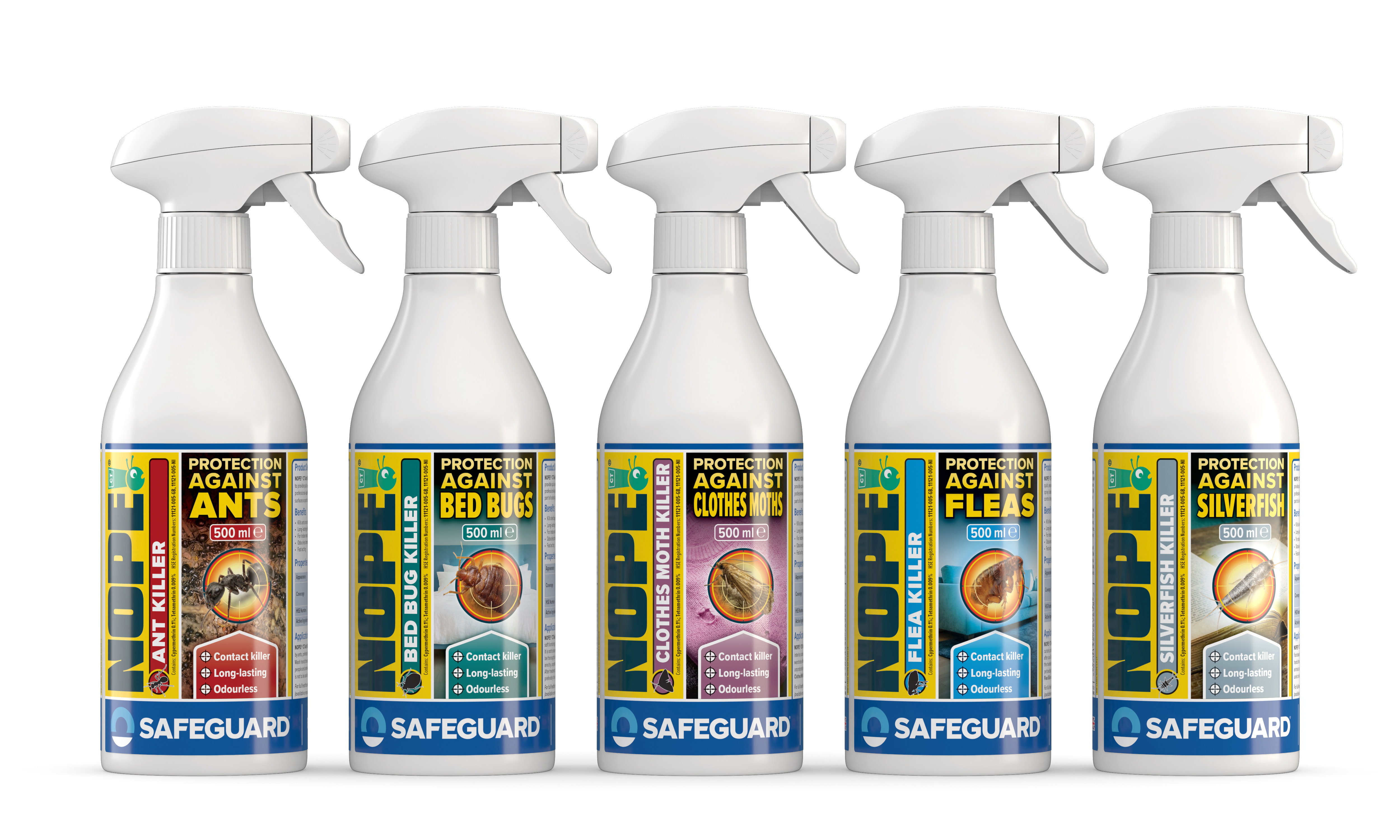500ml NOPE! sprays curved x5 5x4