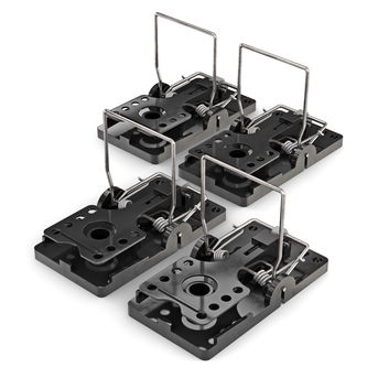 NOPE! Rat Mouse Trap 4-Pack Armed (white b/g)