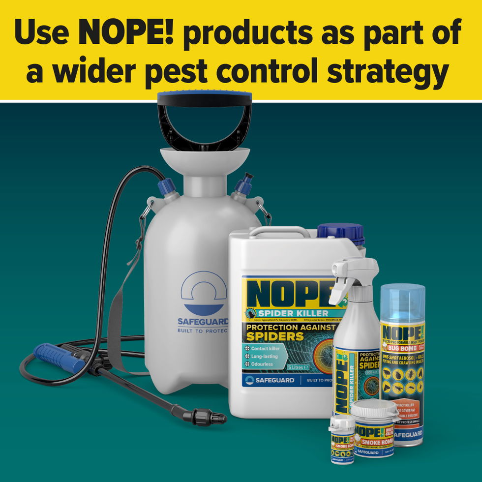 Use NOPE! products as part of a wider pest control strategy