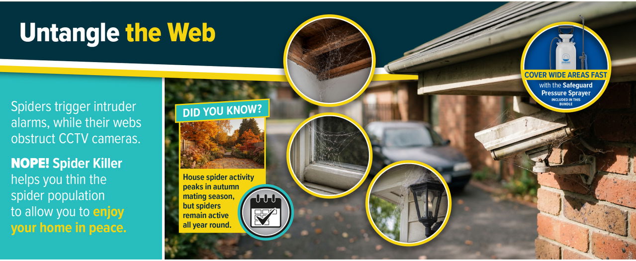 Use NOPE! CP to untangle the web around your home.