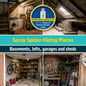 Spray spider hiding places to keep them away