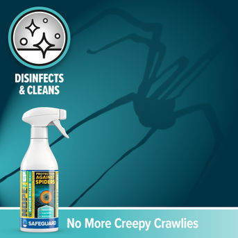 NOPE! CP Spider Killer Spray disinfects and cleans