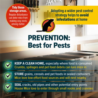 Prevention is the best way to keep pests away.
