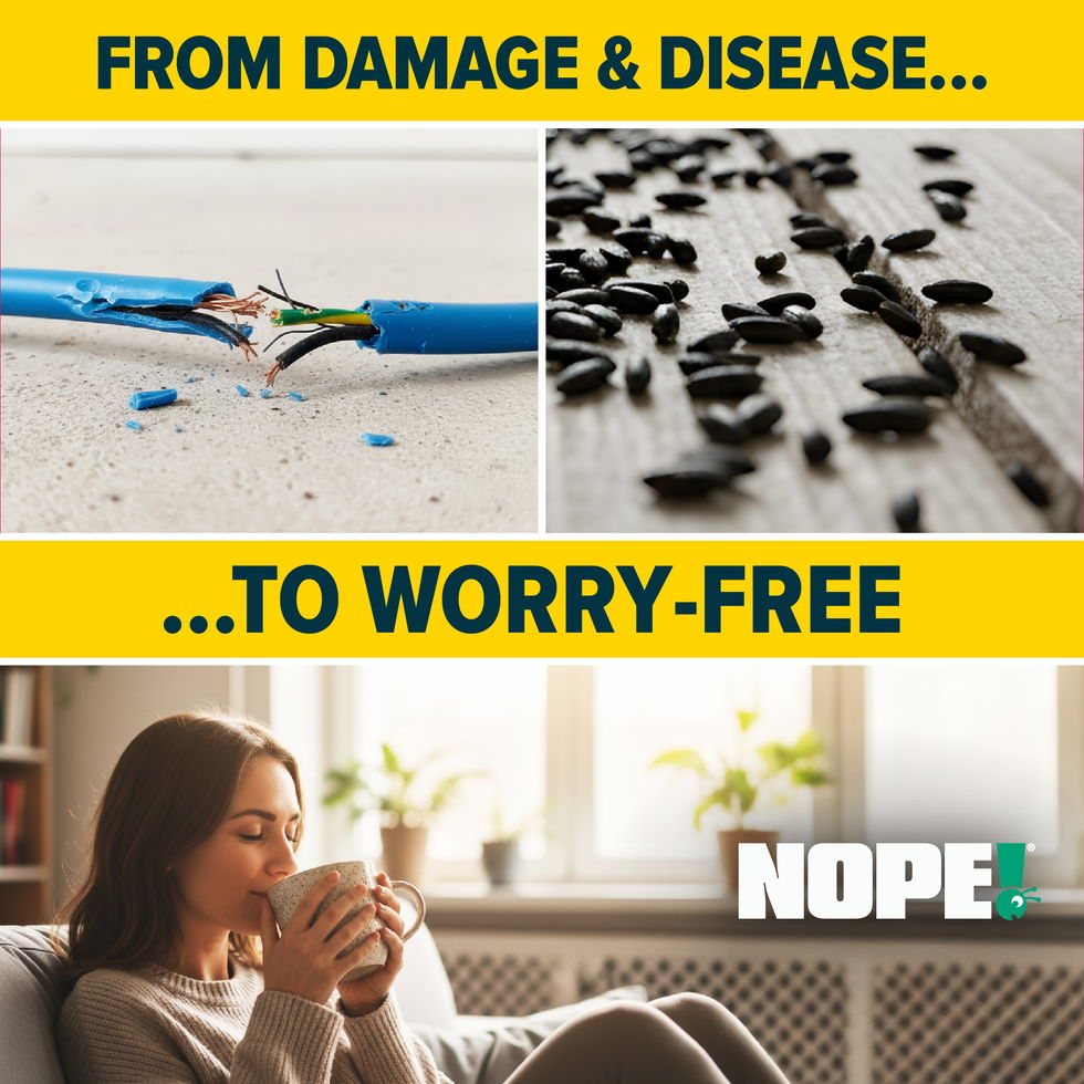 NOPE! helps you get from damage and disease to worry-free.