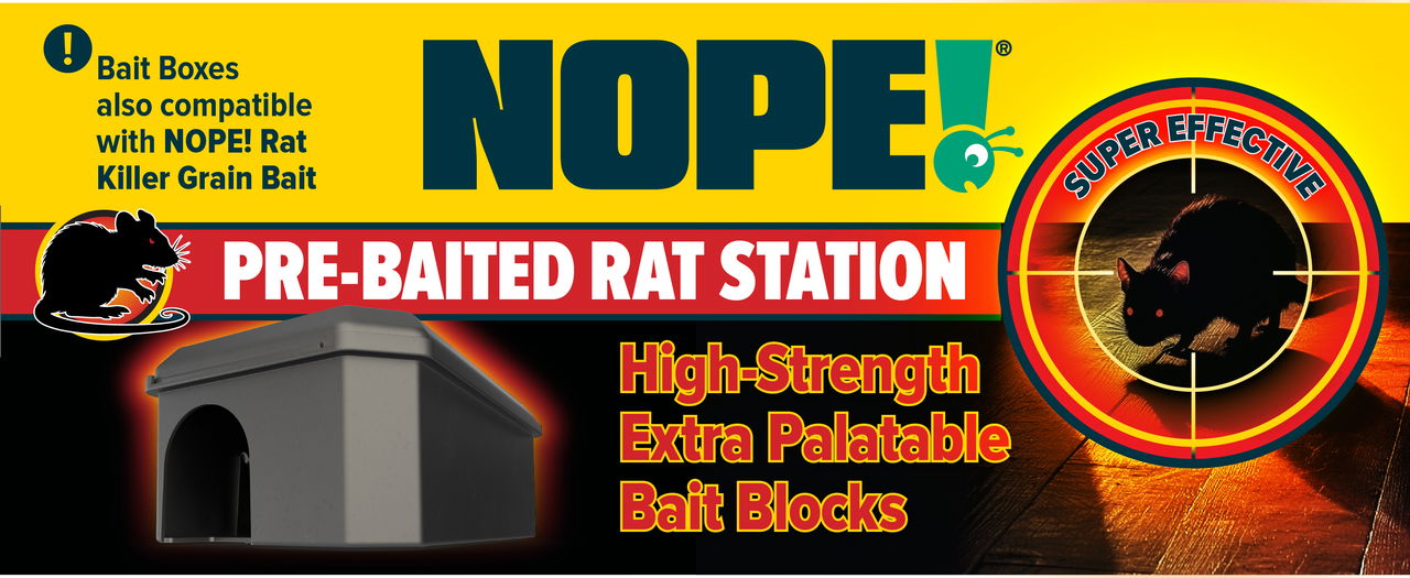 NOPE! Bait Blocks are high-strength and extra palatable.