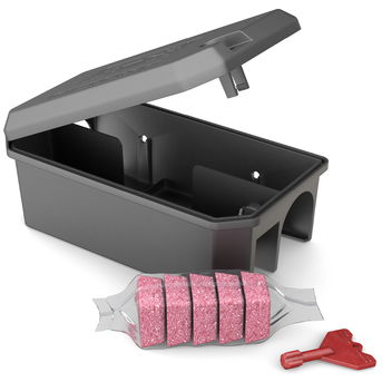 NOPE! Pre-Baited Rat Boxes Bromadiolone single render.