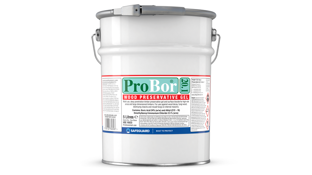 ProBor 20.1 Wood Preservative Gel - Boron Woodworm Treatment ProBor 20.1 Wood Preservative Gel - Boron Woodworm Treatment