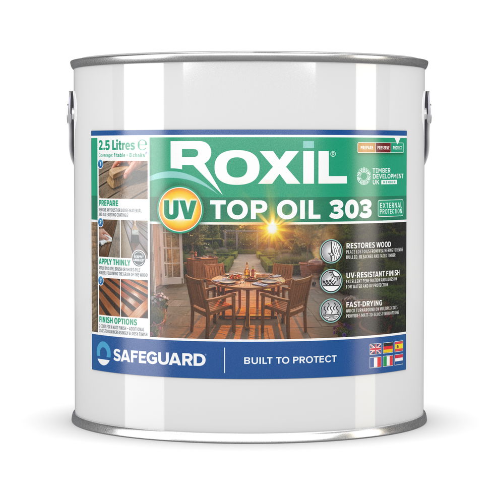 Roxil UV Oil 303 2.5L (white b/g)
