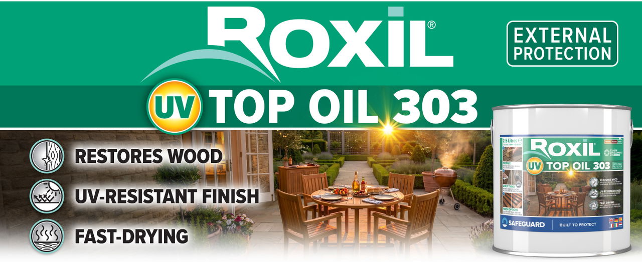 Roxil UV Top Oil 303 benefits