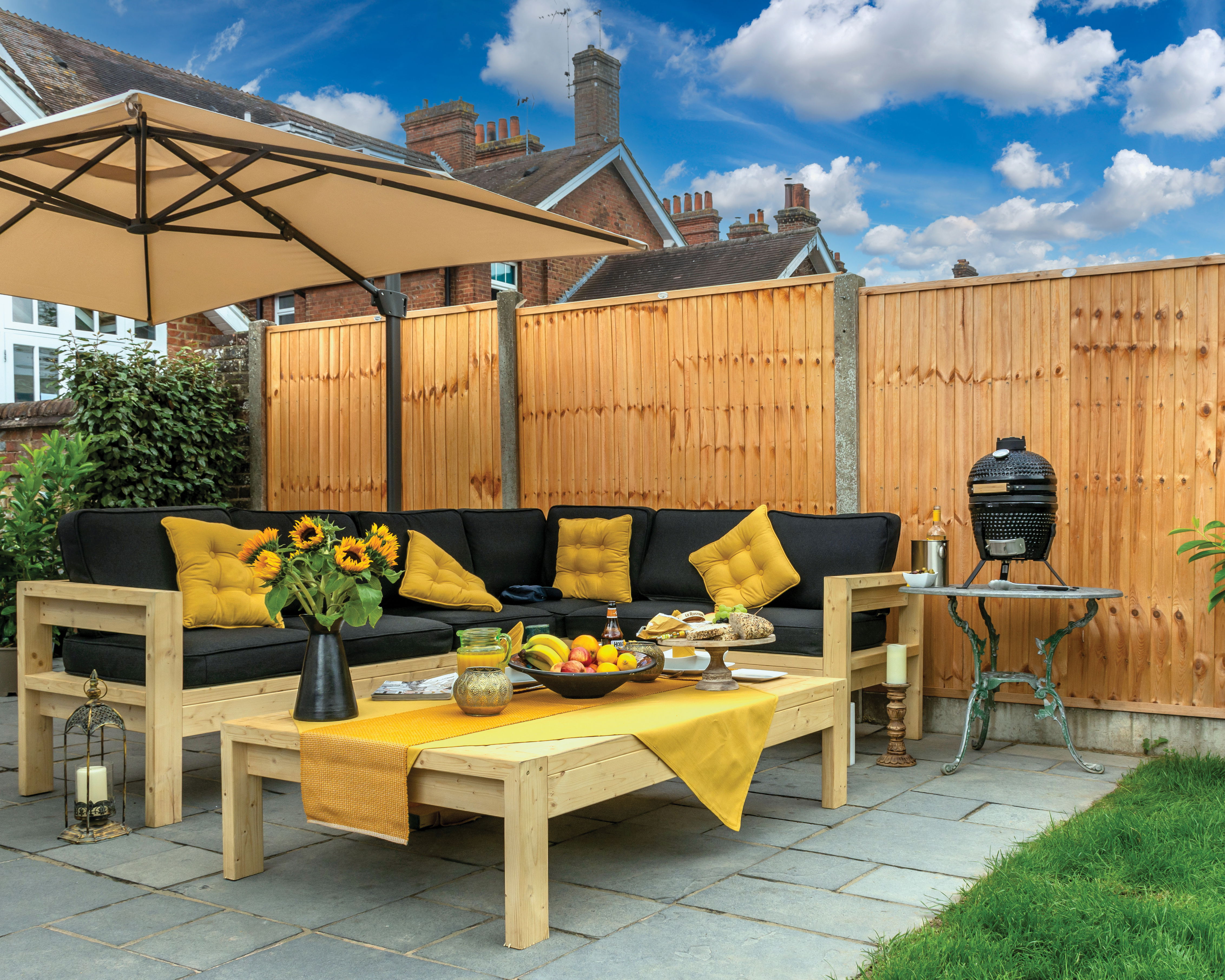 Roxil natural appearance garden fence 5x4