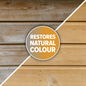 Roxil Wood Scrub Gel restores natural colour