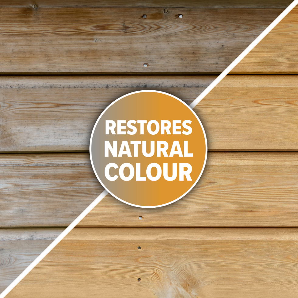 Roxil Wood Scrub Gel restores natural colour