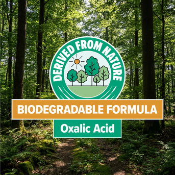 Roxil Wood Scrub Gel is biodegradable.