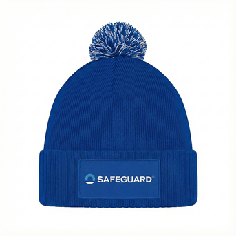 Safeguard Beanie Hat with Bobble (logo printed on the patch) product shot