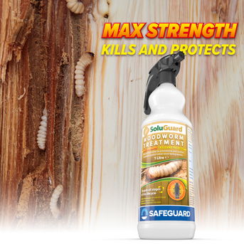 SoluGuard Woodworm 1 litre max strength bottle