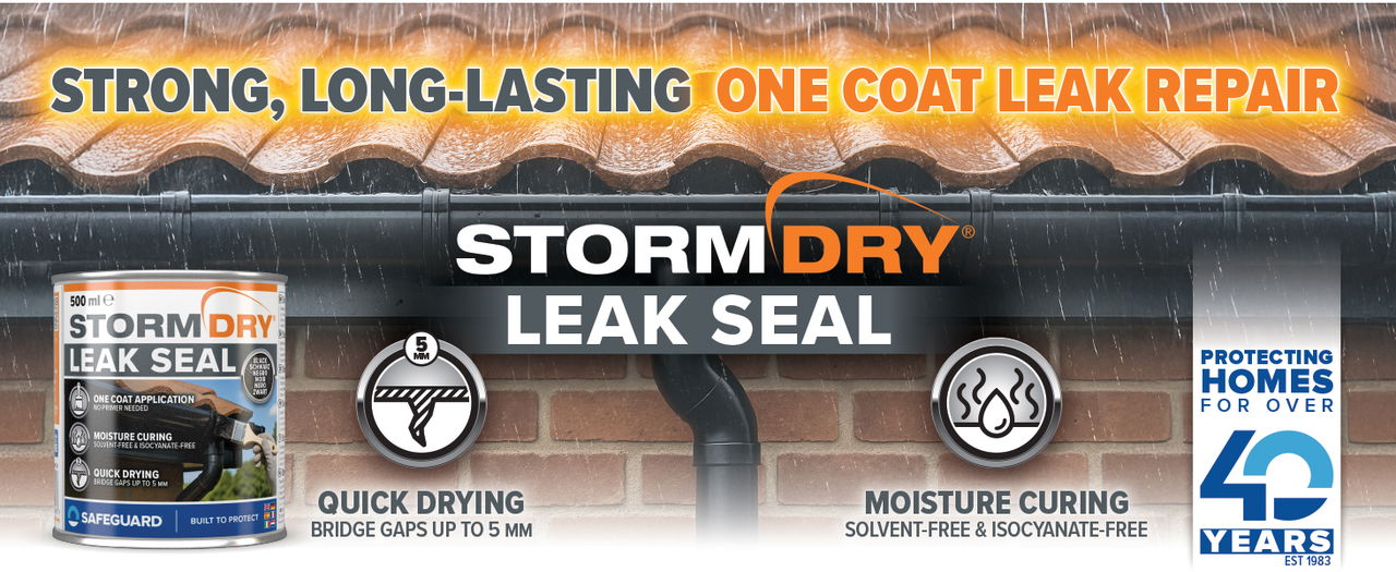 Stormdry Leak Seal is strong and long-lasting