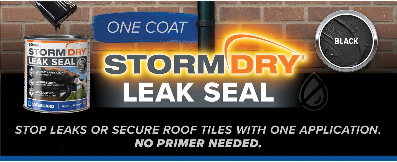 Paintable Stormdry Leak Seal is part of the Stormdry Weatherproofing Range.