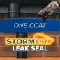 Apply Stormdry Leak Seal as easily as paint.