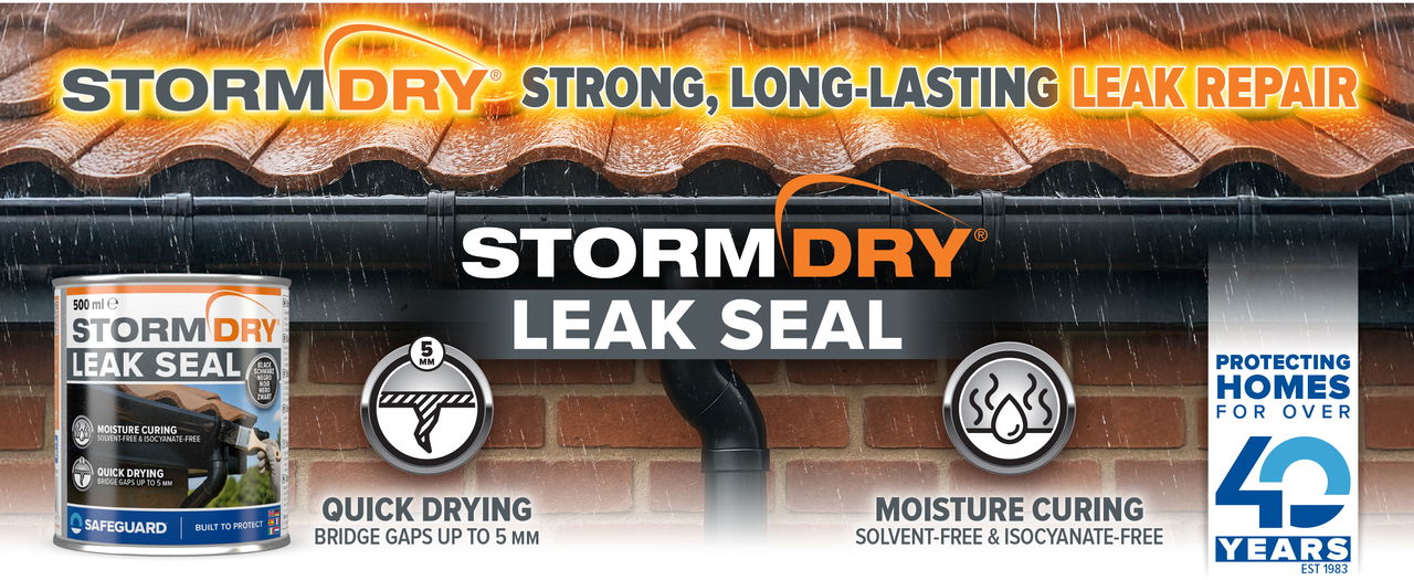 Stormdry Leak Seal is strong and long-lasting