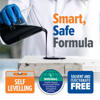 Stormdry Leak Seal is self-levelling, solvent-free and isocyanate-free.