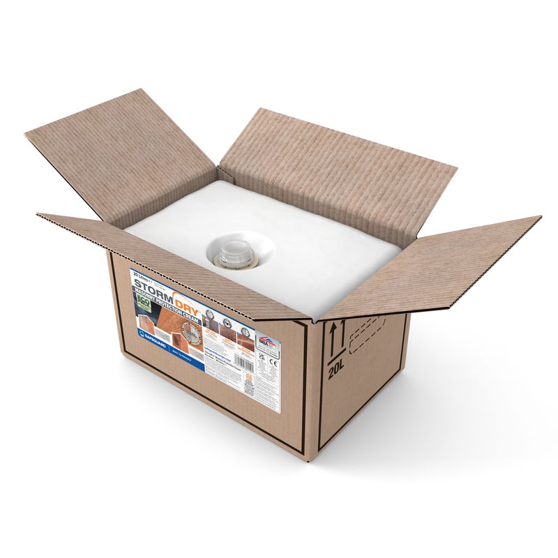 20L Stormdry Eco-Pack Box Open Bag In (white b/g)