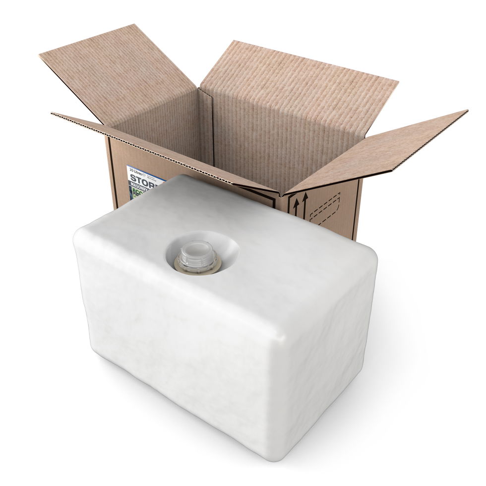 20L Stormdry Eco-Pack Box Open Bag Out (white b/g)