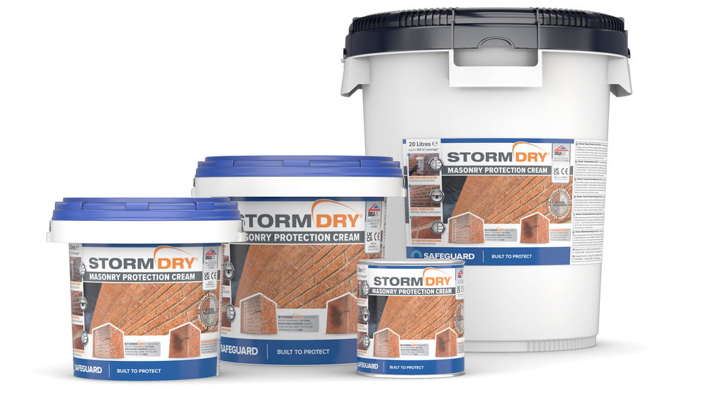 Stormdry Stormdry Masonry Protection Cream For Brick, Concrete and Stone Walls ...
