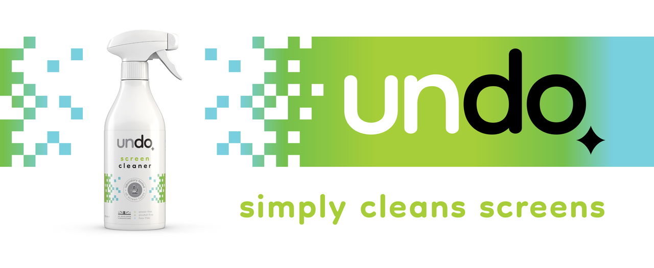 Undo Screen Cleaner is an effective and easy way to clean your screen.