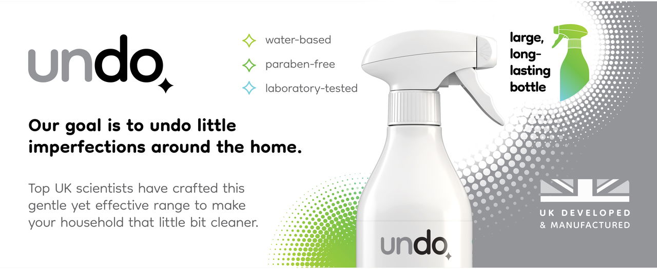 Undo: for removing little imperfections around the home.